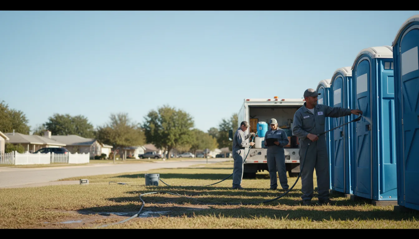 Long-Term Portable Toilet Rental in Mcdougal, AR near me